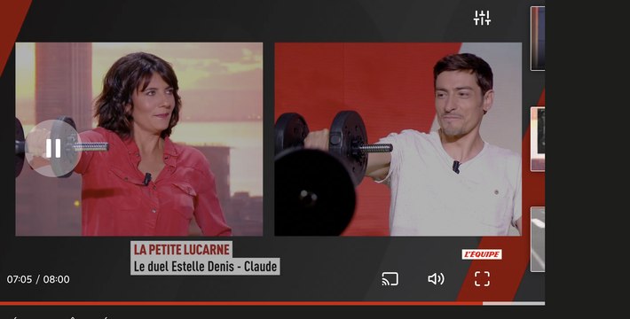 L'équipe du soir : duel Estelle Denis face et Claude de Koh Lanta