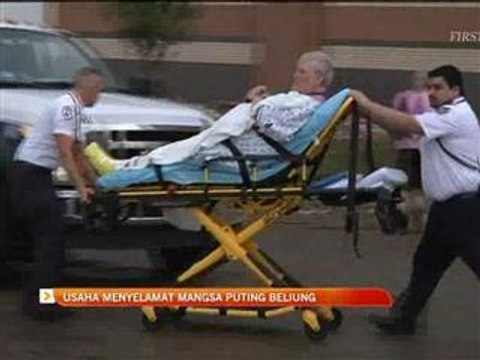 Usaha menyelamat mangsa puting beliung