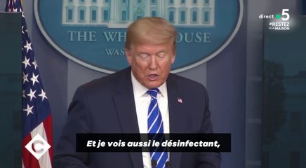 Zapping du 27/04 : Trump suggère des injections de désinfectant pour lutter contre le Covid-19