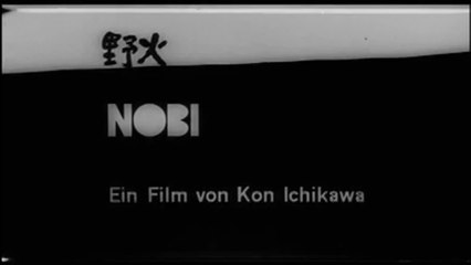 Feux dans la plaine (Nobi)  - VO