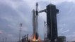 Lancement impressionnant de la fusée Falcon 9 !