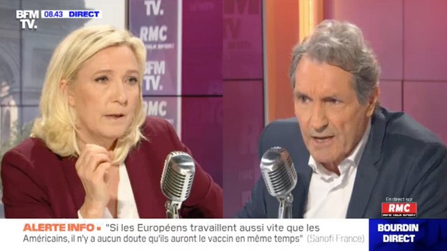 Le gros tacle de Marine Le Pen : Des médecins ont raconté n'importe quoi, comme Michel Cymes