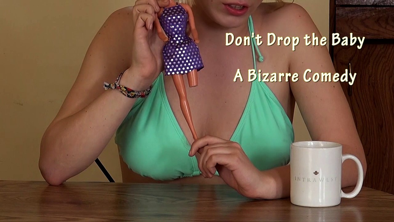 Don't Drop The Baby. OFFICIAL TRAILER. A funny bikini girl.