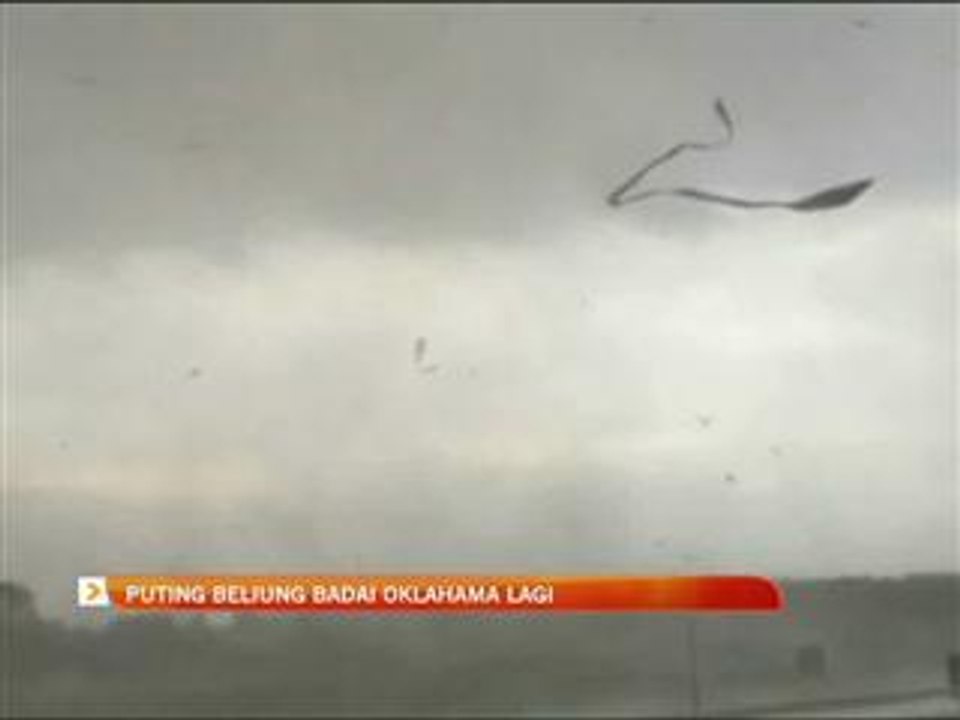 Puting beliung melanda Oklahoma