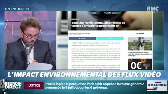 Zapping du 18/07 : Les vidéos pornos mauvaises pour… l’environnement !