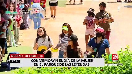 Día de la mujer: vecinas de Lima ingresaron gratis al Parque de las Leyendas