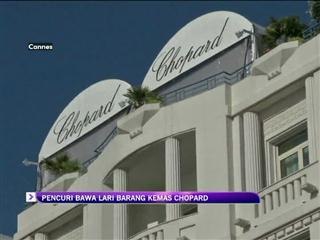 Pencuri bawa lari barang kemas Chopard