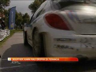 Bouffier juara rali eropah di Perancis