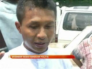 Myammar bebas banduan politik