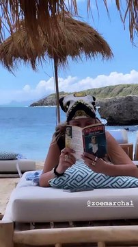 Zoé Marchal et Chloé Jouannet profitent de vacances en Guadeloupe