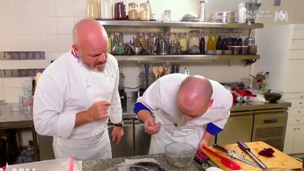 Top Chef - Philippe Etchebest galère à sortir sa phrase !