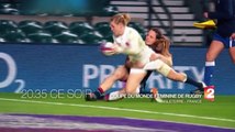 Coupe du monde de rugby féminin - Angleterre-France - 22 08 17 - France 2