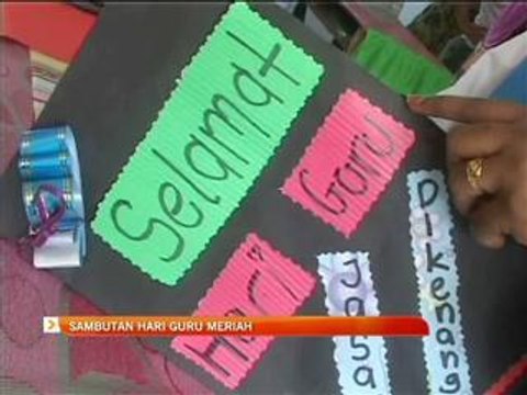 Sambutan Hari Guru meriah