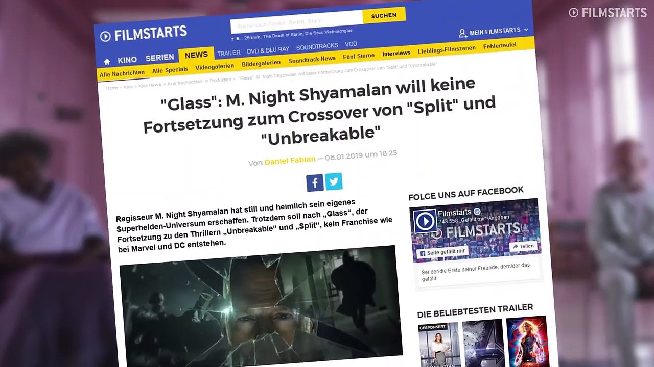 Glass: So könnte es mit 'Glass 2' weitergehen (FILMSTARTS-Original)