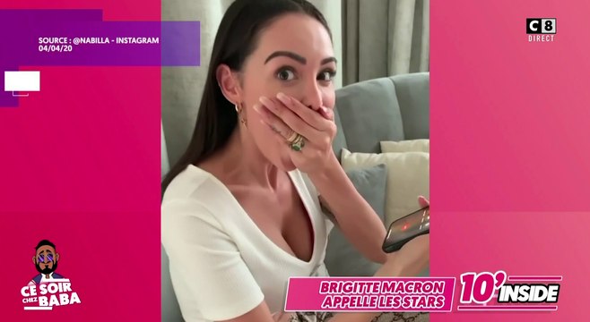 Zapping du 07/04 : Nabilla choquée de recevoir un appel de Brigitte Macron