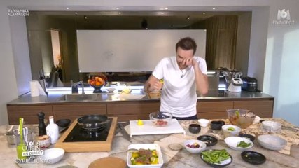 Tous en cuisine : accident de citron pour Cyril Lignac