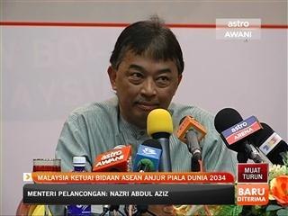 Malaysia ketuai ASEAN bida anjur Piala Dunia 2034