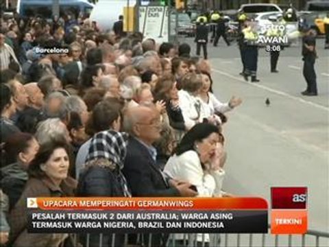 Upacara memperingati Germanwings