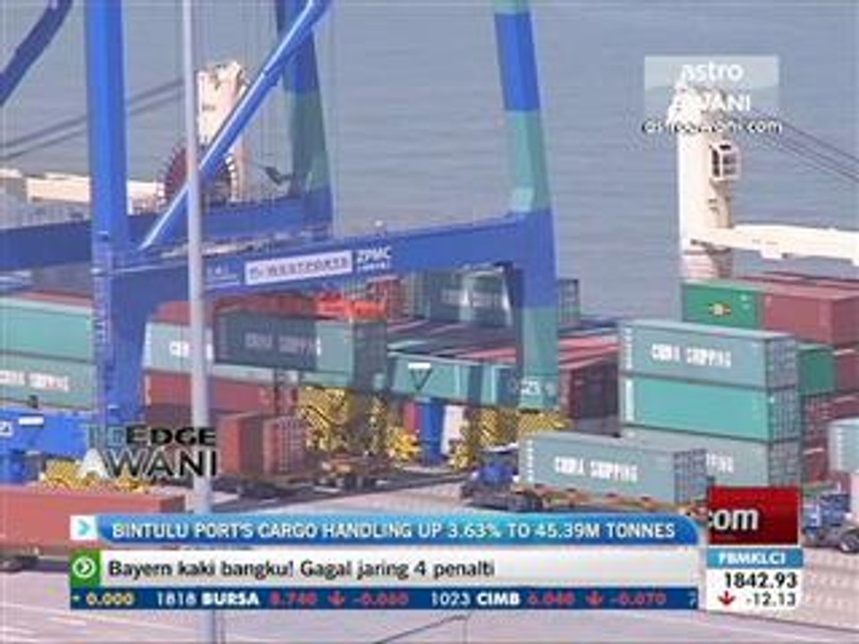 Bintulu Port's cargo handling up 3.63% to 45.39m tonnes