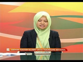 Kawasan teduhan selamat untuk penunggang motosikal