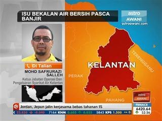 Isu bekalan air bersih pasca banjir
