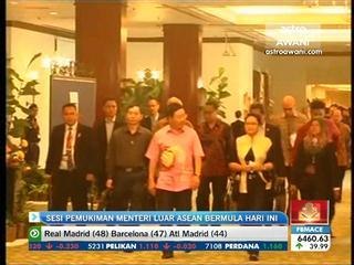 Sesi Pemukiman Menteri Luar Asean bermula hari ini