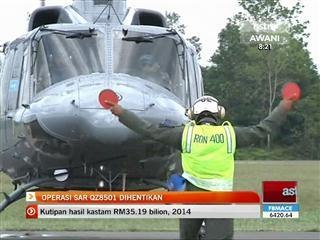 Operasi SAR QZ8501 dihentikan