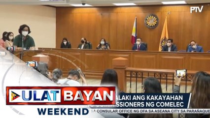 Pres. Duterte, idinepensa ang itinalagang Chairperson at Commisioners ng Comelec