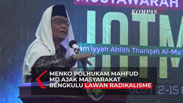 Menko Polhukam Mahfud MD Ajak Masyarakat Lawan Radikalisme