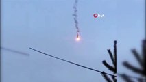 Harkov'da Rus savaş uçağı düşürüldü