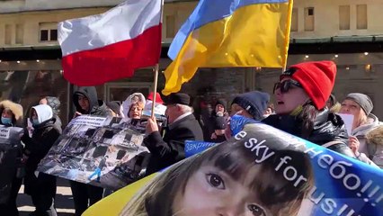 Apelos firmes na Polónia para o encerramento do espaço aéreo na Ucrânia