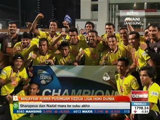 Malaysia juara pusingan kedua Liga Hoki Dunia