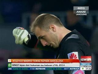 Atletico Madrid tewas kepada Barcelona