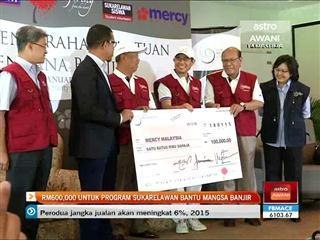 RM600,000 program sukarelawan bantu mangsa banjir