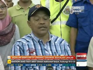 Bekalan bantuan di Limbang Sarawak berjalan lancar