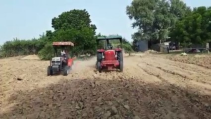 VST Shakti   VS  Mahindra475DI  How to VST Shakti MT 225DI tractor 22Hp How to Mahindra 47hp(360p)