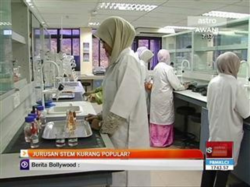 Jurusan STEM kurang popular?