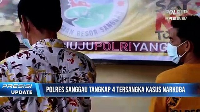 Polres Sanggau Tangkap 4 Tersangka Kasus Penyalahgunaan Narkoba di Dua Lokasi Berbeda