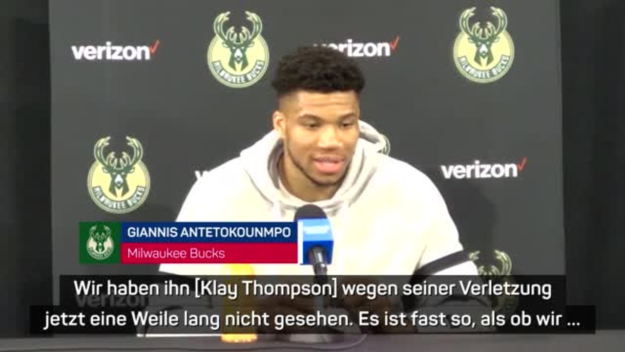 Giannis: “freue mich trotz niederlage für klay”