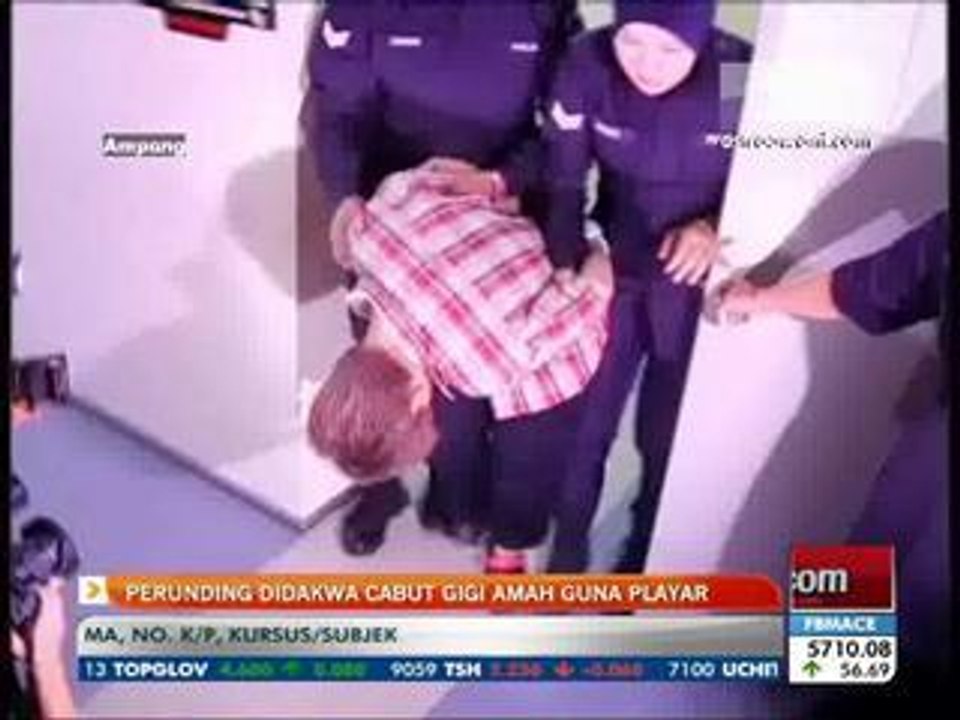 Perunding didakwa cabut gigi amah guna playar