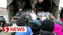 Humanitarian aid reaches several localities in war-torn Ukraine