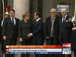 Solidariti kecam keganasan di Paris