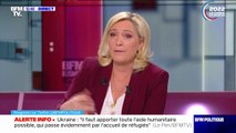 Campagne d'Emmanuel Macron: pour Marine Le Pen, le président de la République fait preuve 