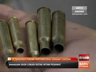 9 terbunuh dalam pertempuran dengan tentera