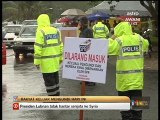 Rakyat keluar mengundi hari ini