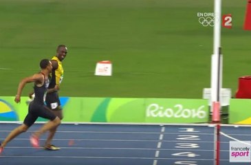 Usain Bolt et Andre De Grasse se chambrent
