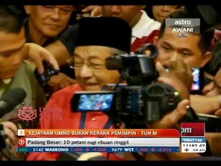 Kejayaan UMNO bukan kerana pemimpin - Tun Mahathir