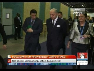 Perjanjian iklim komprehensif mampu dicapai