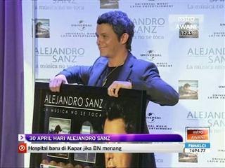 30 April hari Alejandro Sanz