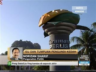 Pertembungan kerusi panas Kedah & Perlis